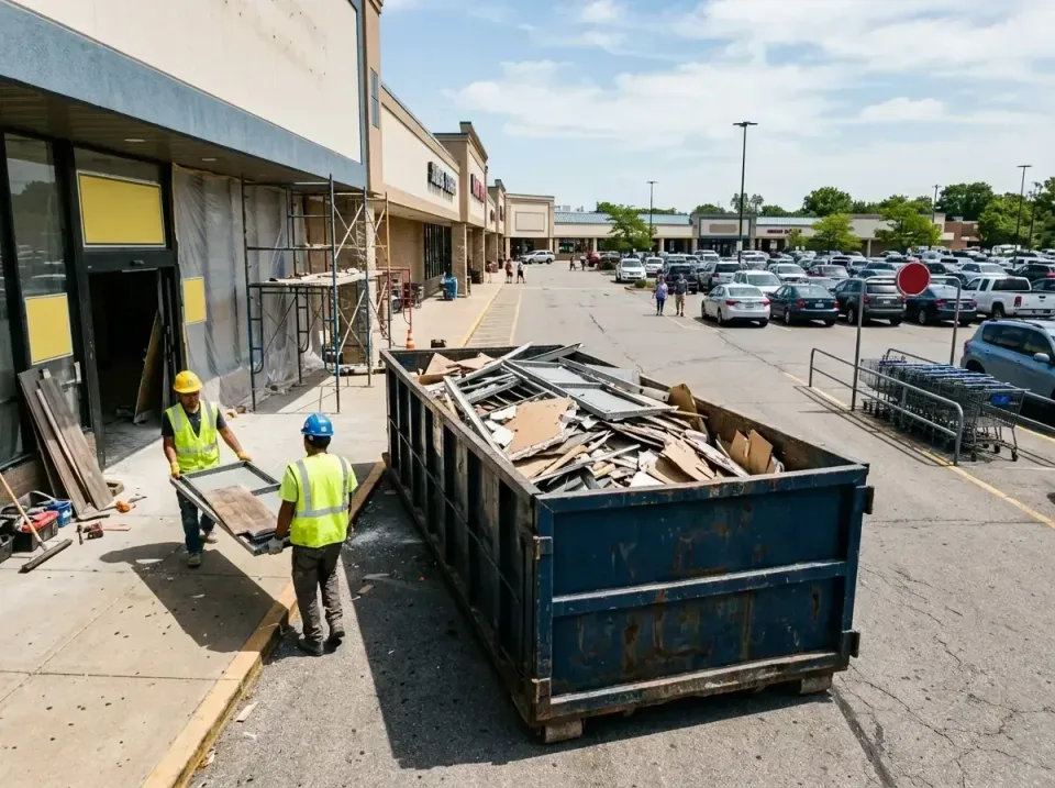 retail-store-renovation-debris-003 — frequently asked questions, Roll-off Dumpster Rentals in Dormont, PA